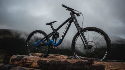 Trek Session drops back to DH roots with new high pivot, aluminum Session downhill race bike