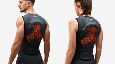 Bluegrass D3O Back Protection Vests go seamless for second-skin fit and comfort