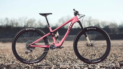 Last Cinto puts 145mm travel into a flex-pivot mullet-able carbon all-mountain frame