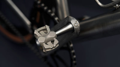 3D printed titanium clipless pedals claim to be lightest ever* for any discipline