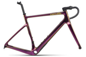 Cervelo Aspero-5 aero gravel bike frame purple