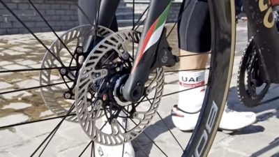 Campagnolo goes double discs on Colnago V3RS DV Double Ventoux road bike – April Fools!
