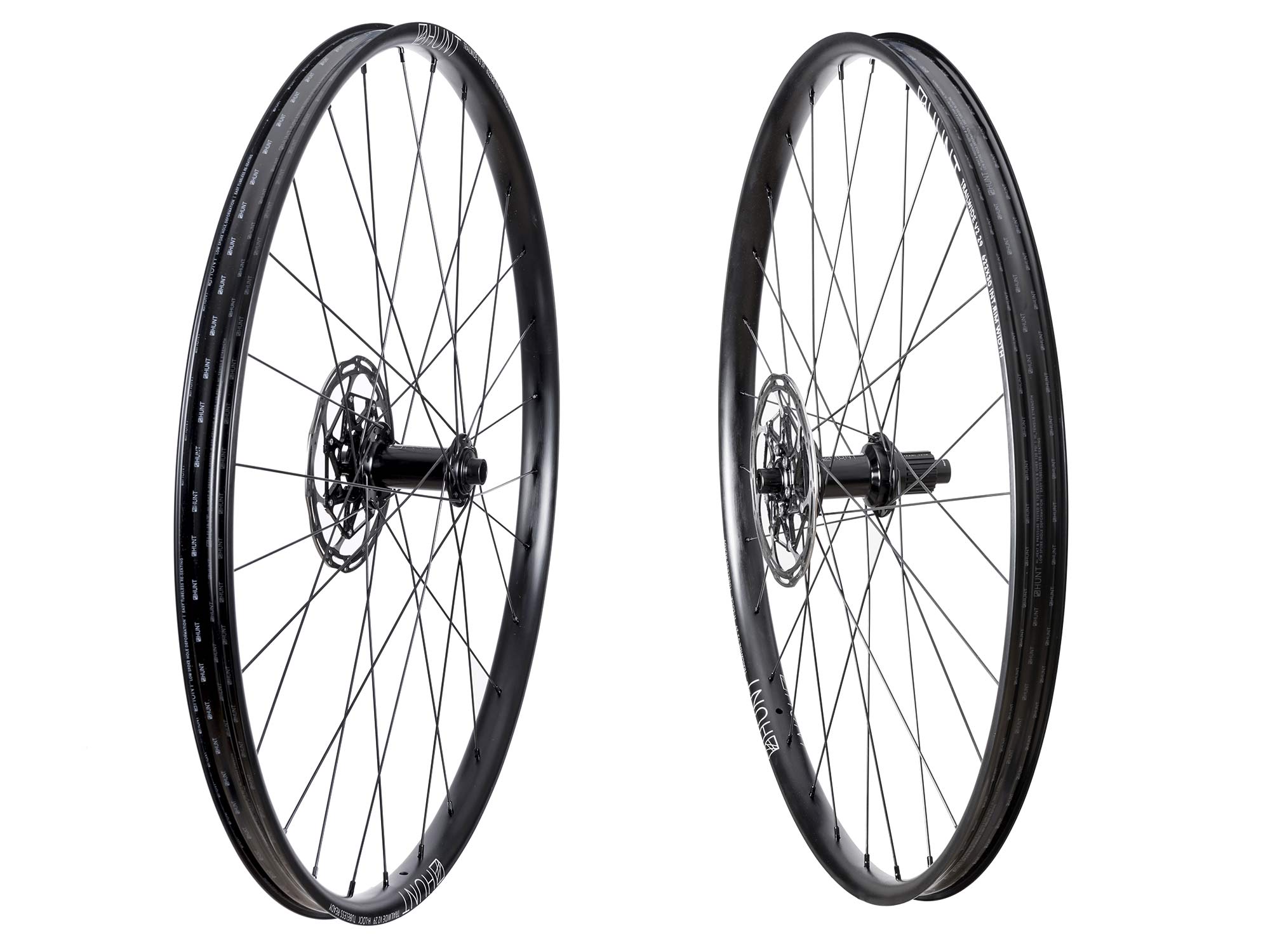 Hunt Trail Wide v2 versatile alloy mountain bike wheels set