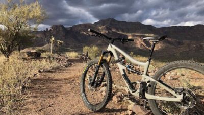 Bikerumor Pic Of The Day: Superstition Foothills, Arizona