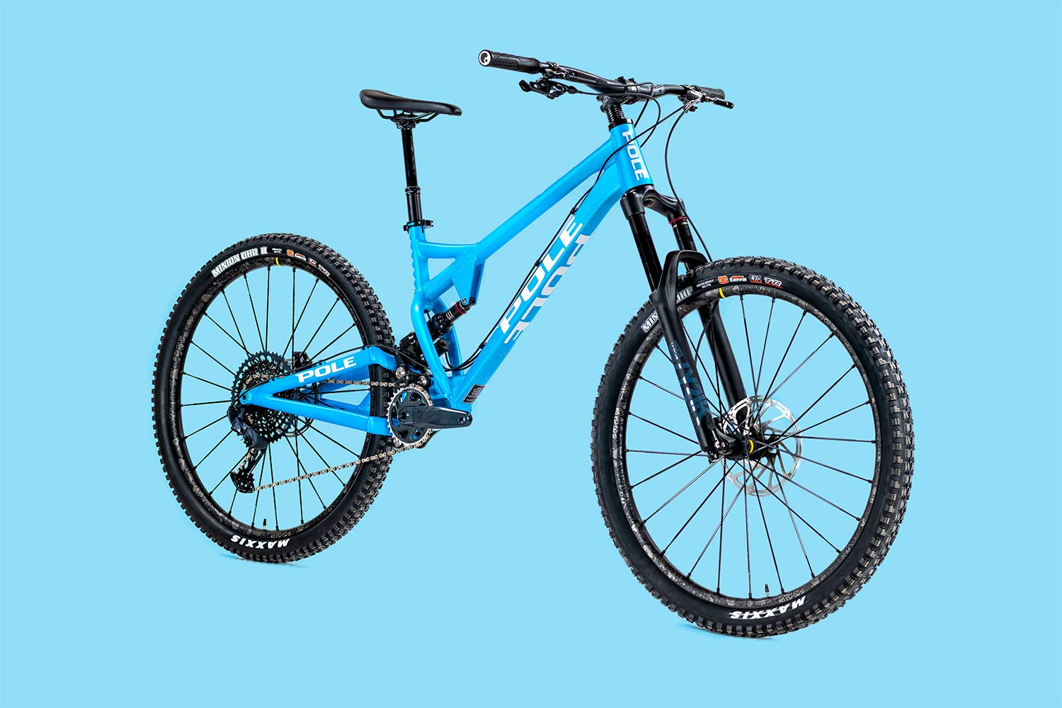 Pole Evolink 140 v1.4 all-mountain bike, updated progressive 29er trail enduro MTB, teaser