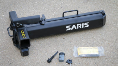 Saris Swing Away Hitch adapter provides trunk access for select bike racks