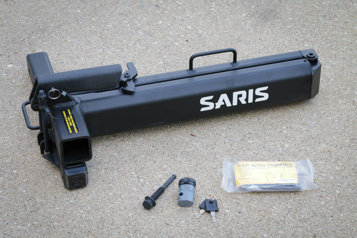 Saris Swing Away Hitch Adapter Provides Trunk Access For Select Bike
