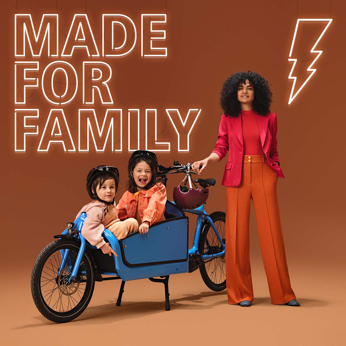 Shimano Cargo e-bikes, heavy-duty electric motor cargo-specific power tunes, made for family