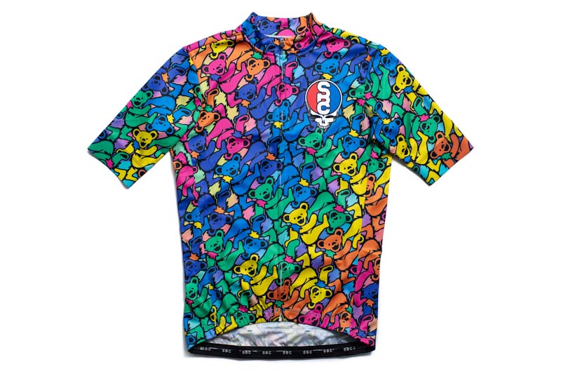 State Bicycle Co. x Grateful Dead, dancing bears jersey