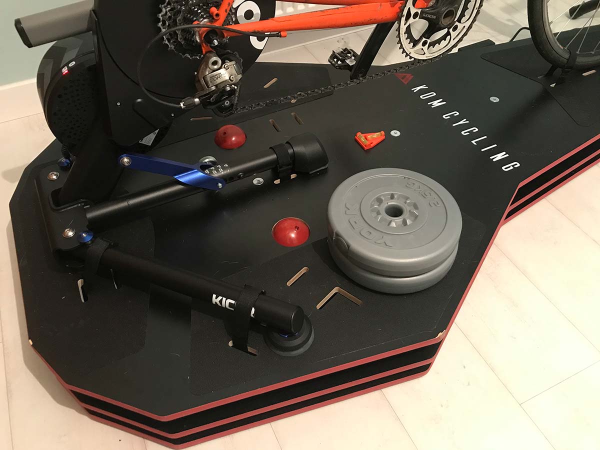 Rocker Plate for Indoor Training by KOM Cycling - Indoor Rocking