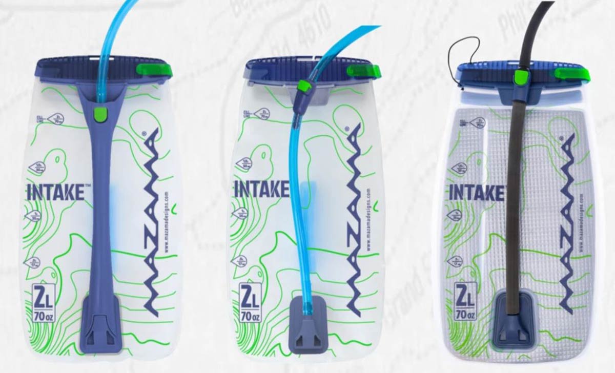 mazama designs intake hydration bladders 2l 3l insulated