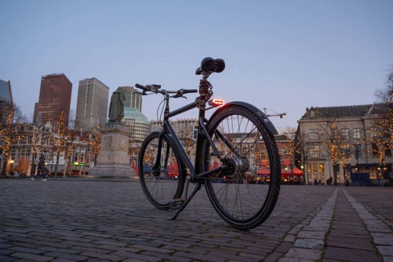 rydon solar powered bike light rear