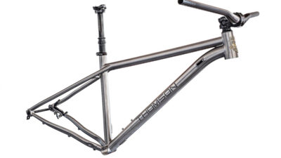 Thomson say Hey to Titanium Hooch Hardtail frame w/ customizable cockpit components
