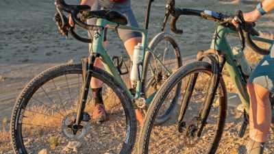 MRP Baxter gravel suspension fork adds travel, bigger tires & bikepacking mounts