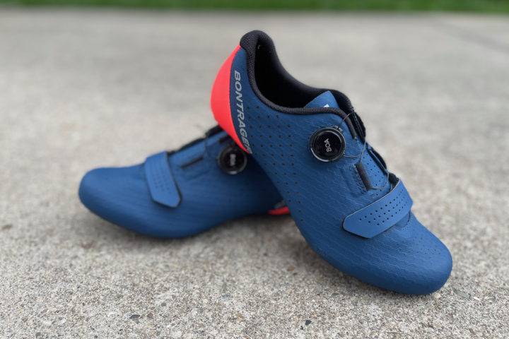 Featured image for the article Updated Bontrager Circuit road cycling shoe out performs the asking price