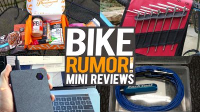 Mini Reviews: RiderBox // Eggtronic Powerbank // Park Tool Cable Guide // Silca T-Handle Folio
