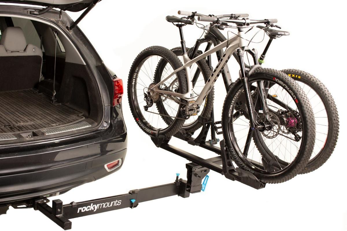 Motorcycle Shuttle: Hitch Mounted Carrier and Trailer