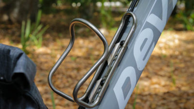Wolf Tooth Components Ti Morse bottle cages are back, now made in-house