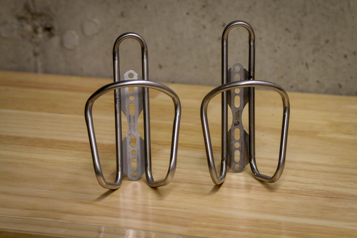 Wolf Tooth Components Ti Morse bottle cages