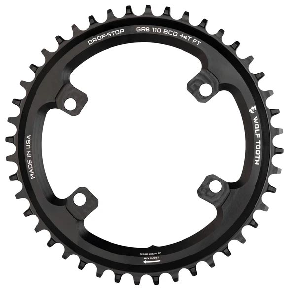  36t Drop-Stop 1x chainring for Shimano GRX cranks