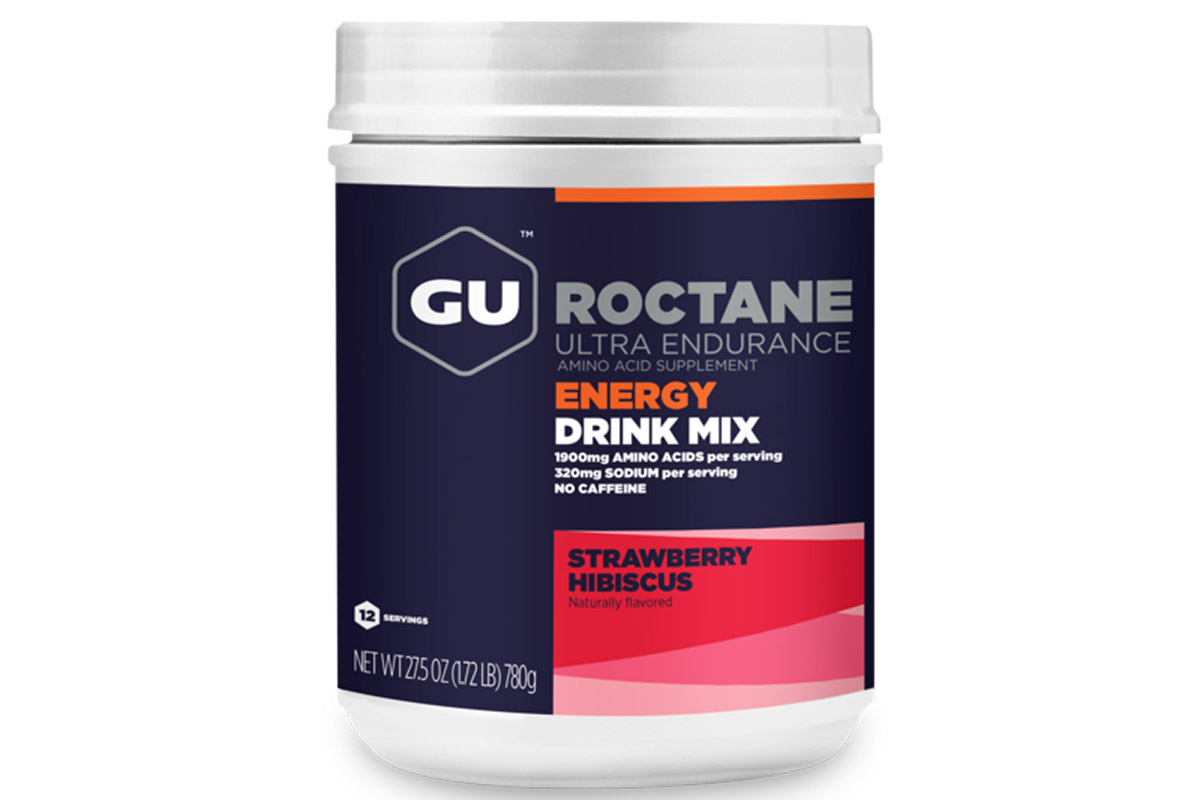 gu roctane strawberry hibiscus caffeine free energy drink