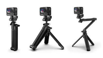 New GoPro 3-Way 2.0 grip folds into some interesting positions, new backpack looks surprisingly good