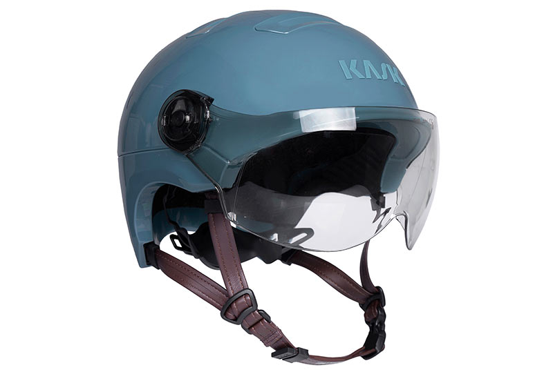 kask urban r winter bicycle commuter helmet for women with clear visor to block the wind and rain from your eyes