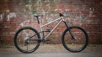 Starling Cycles release 15 Ltd. Ed. Stainless Murmur Enduro frames with bare metal finish