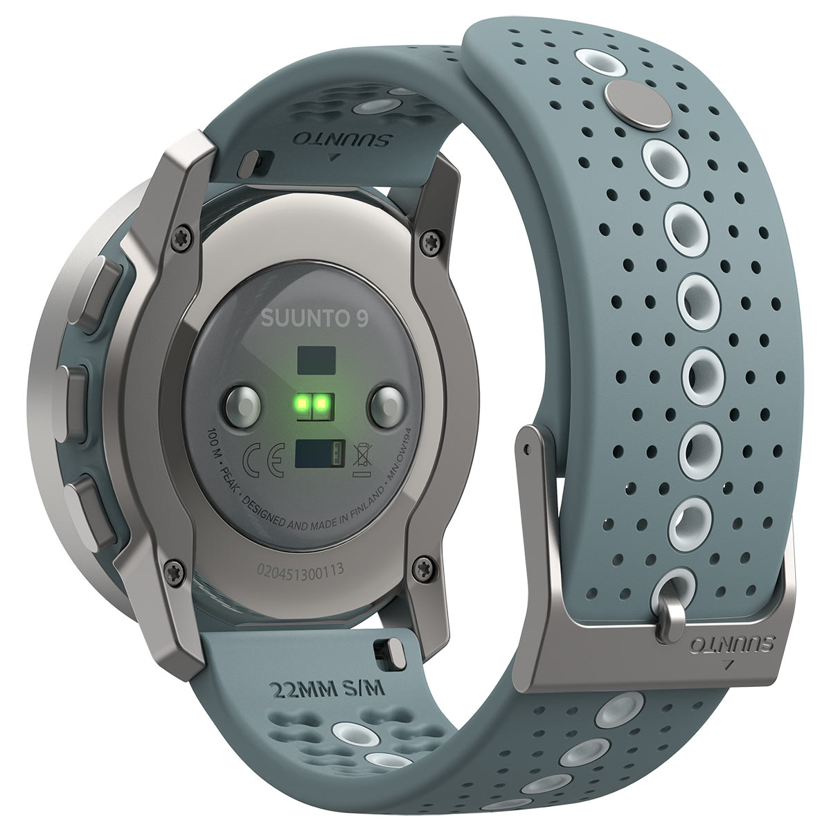new suunto 9 peak gps multisport watch has built in heart rate and blood oxygen sensors