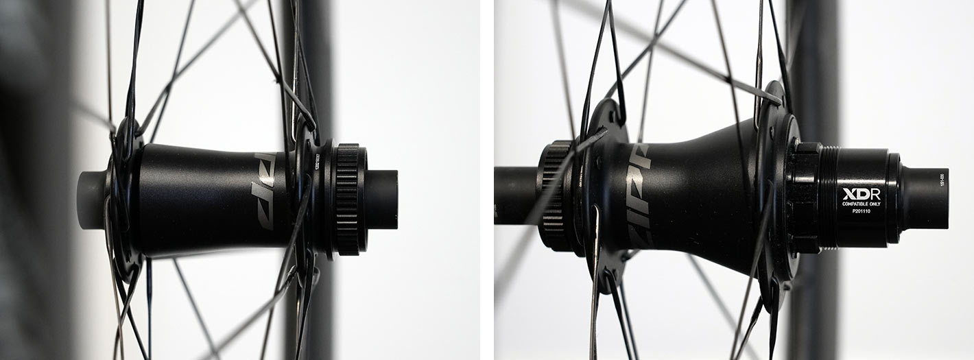 2022 zipp 404 firecrest aero road bike wheel closeup hub details and internals