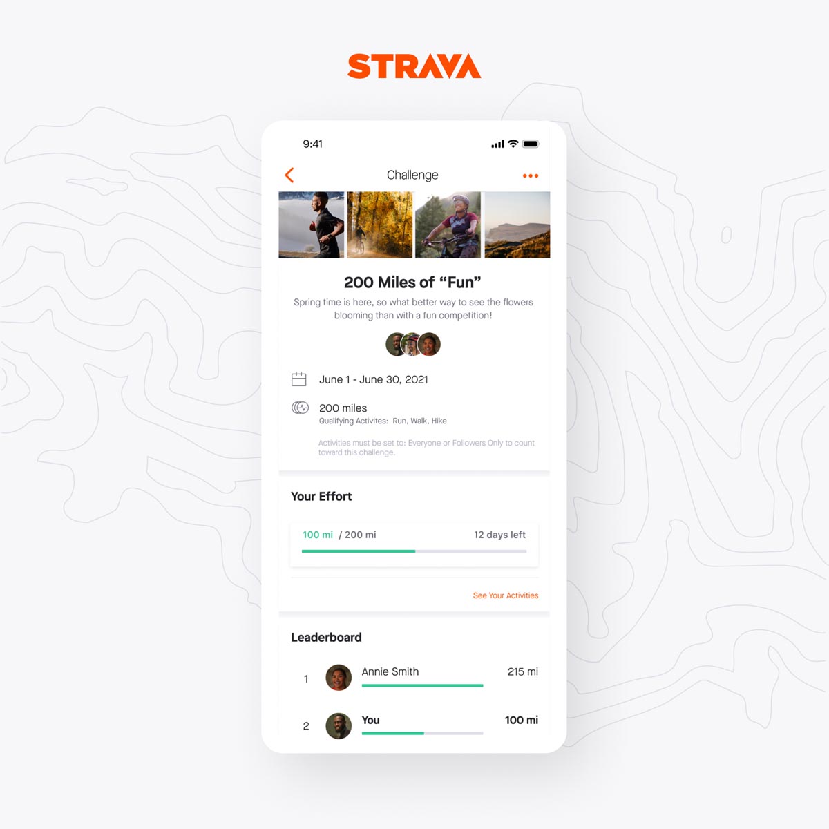 new routes & segments with Strava's latest app update