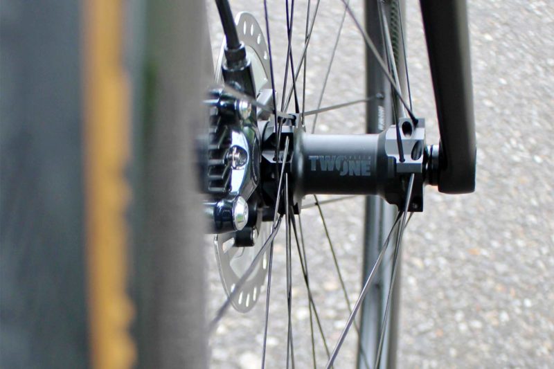 FFWD Two-One affordable 2-1 hubs make carbon Drift gravel and RYOT aero road wheels more affordable, front
