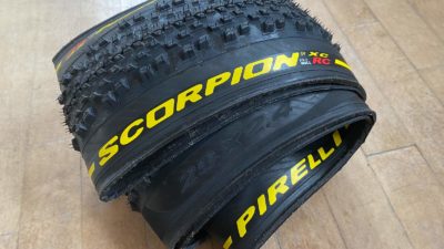 Pirelli Scorpion XC RC 2.4″ adds wider option to their lightest, fastest, race-ready MTB tire
