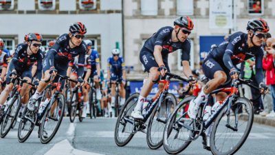 INEOS race ultralight Princeton CarbonWorks Peak 4550 carbon wheels at Tour de France