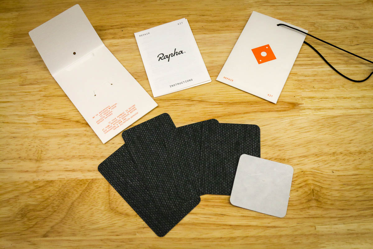 Rapha Performance Trailwear patches