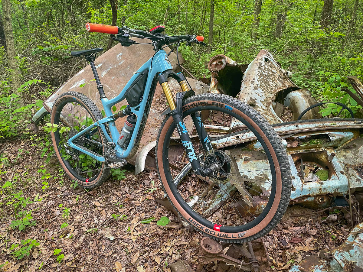 Schwalbe Wicked Will mountain bike tire on Ibis Ripley