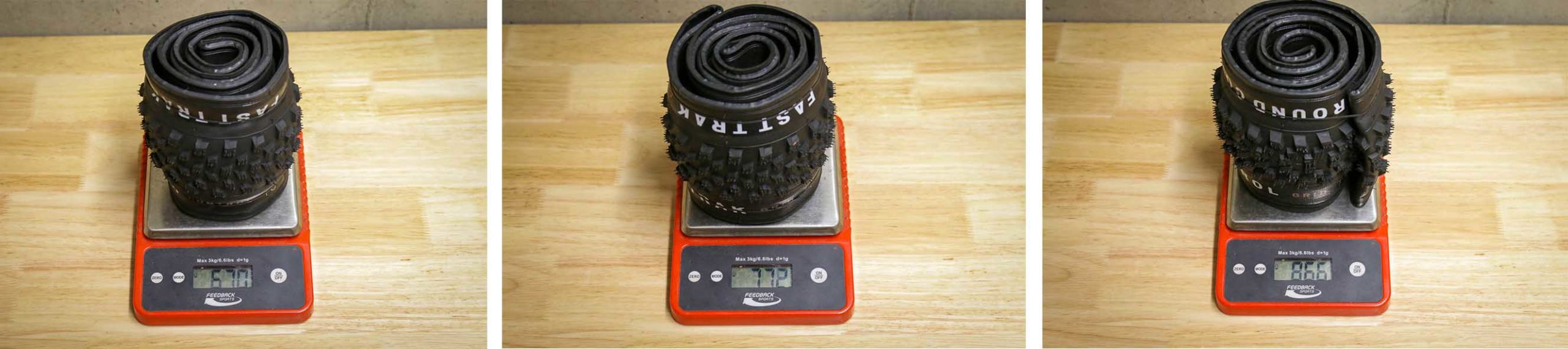 Specialized XC tire actual weight