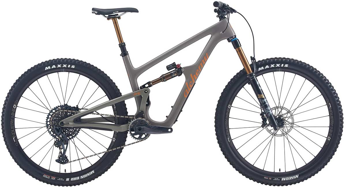 alchemy arktos full suspension mountain bike in stock available now