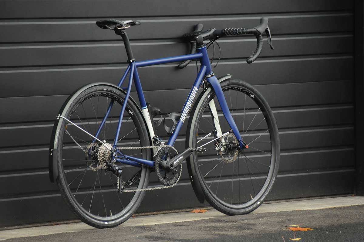 breadwinner cycles steel road frame blue