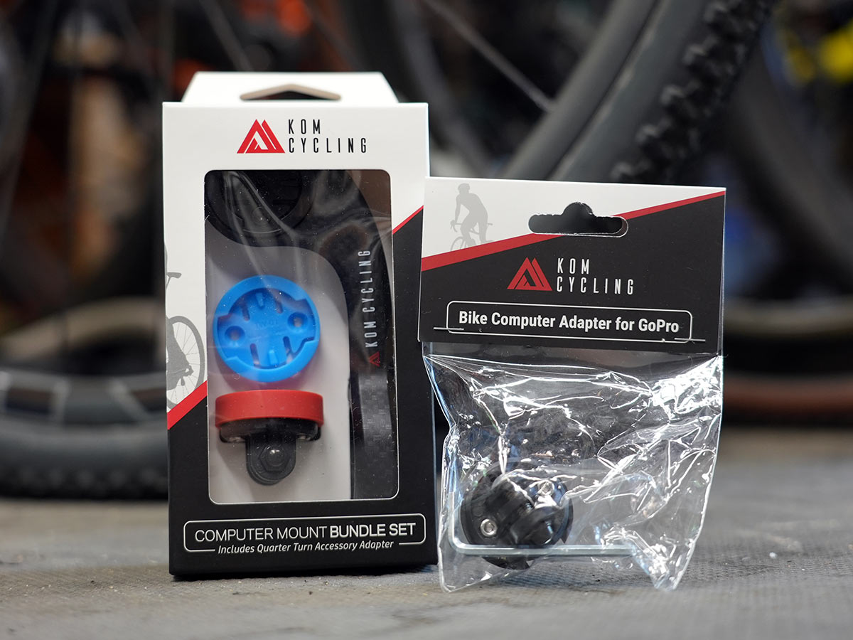 Adaptateur KOM Cycling Top Mount : Transformez Votre Support GPS Vélo En Support GoPro En Un Clin D’œil !