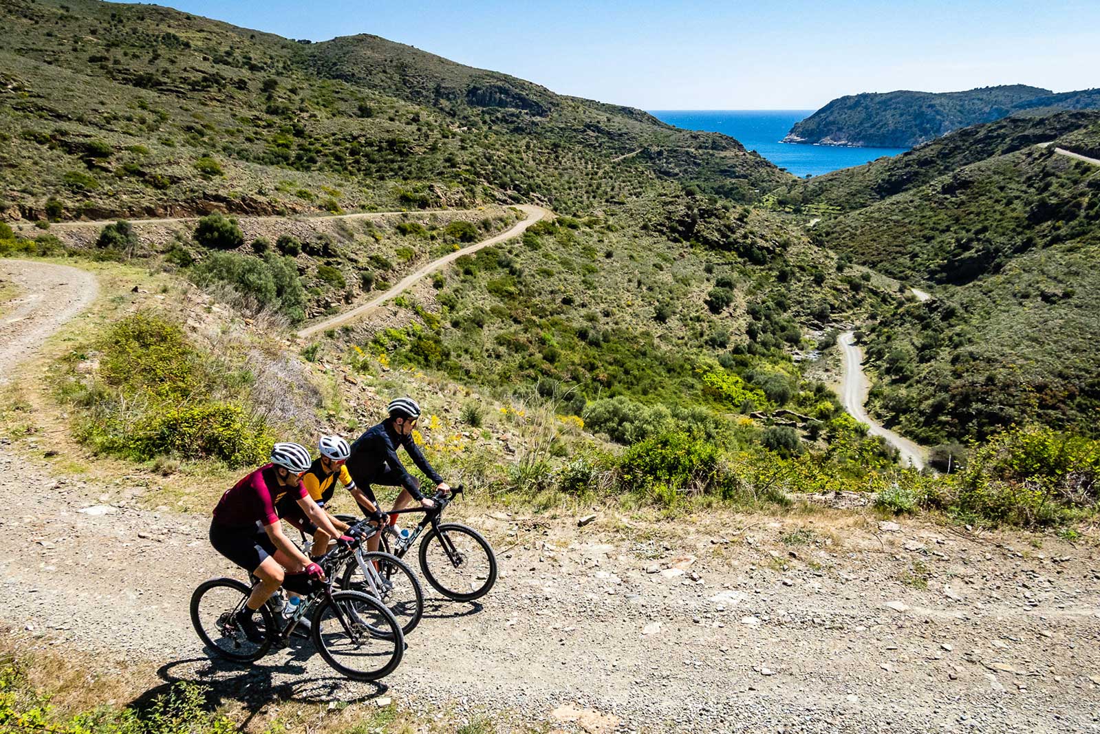 riding gravel bikes by the mediterranean sea with thomson bike tours new beyond tarmac trips