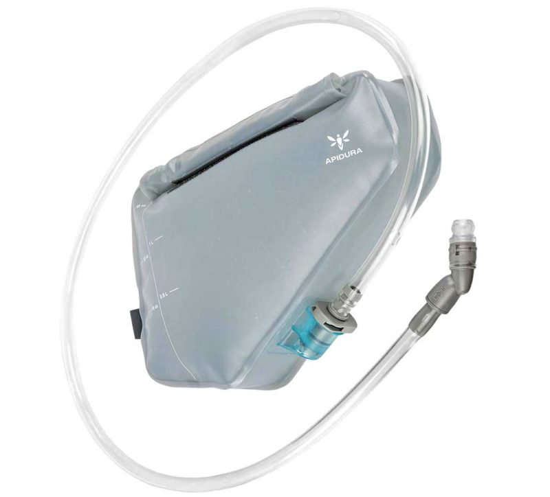 Apidura packs 1.5L Hydration Bladder inside bikepacking bags Bikerumor