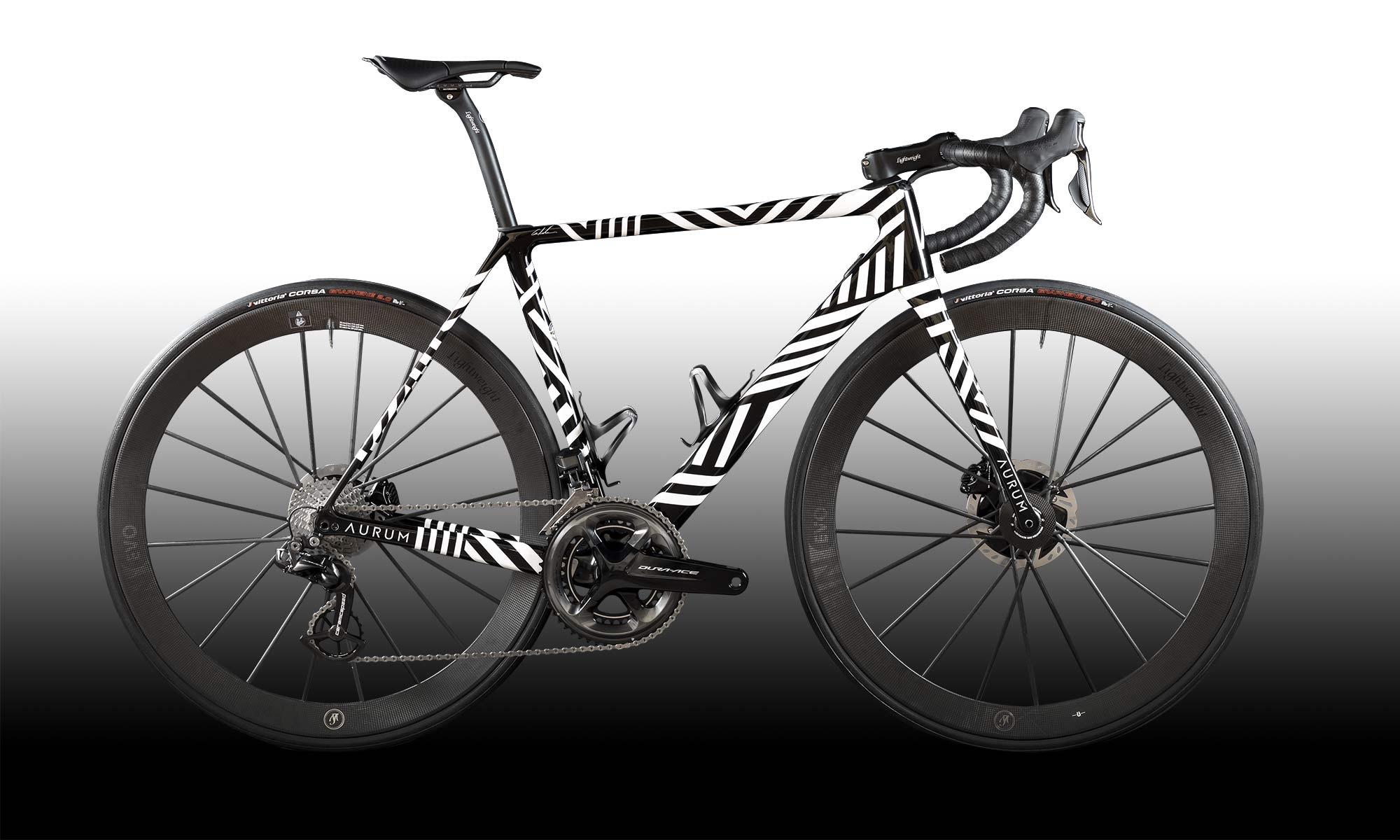 Aurum Zevra ultra-limited edition premium lightweight carbon Magma disc brake road bike by Basso & Contador, 1 of 21