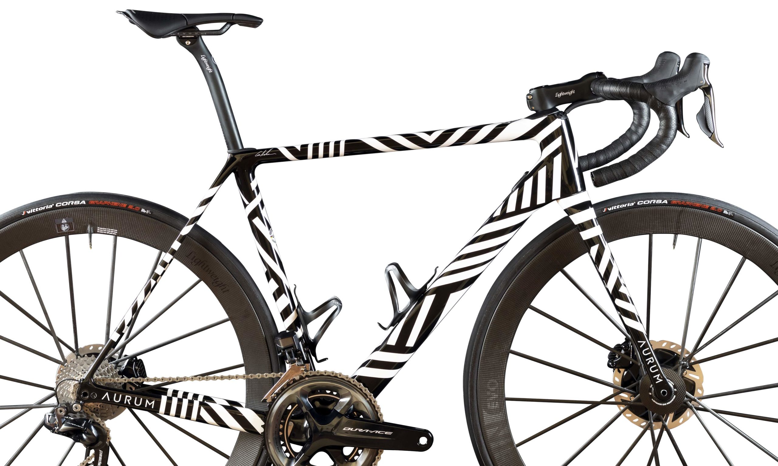 Aurum Zevra ultra-limited edition premium lightweight carbon Magma disc brake road bike by Basso & Contador, 1 of 21