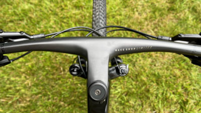 Bontrager RSL MTB one piece carbon cockpit is race ready and priced to move