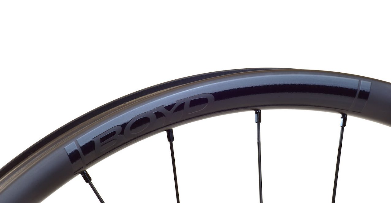 Boyd Jocassee carbon gravel wheel rim detail