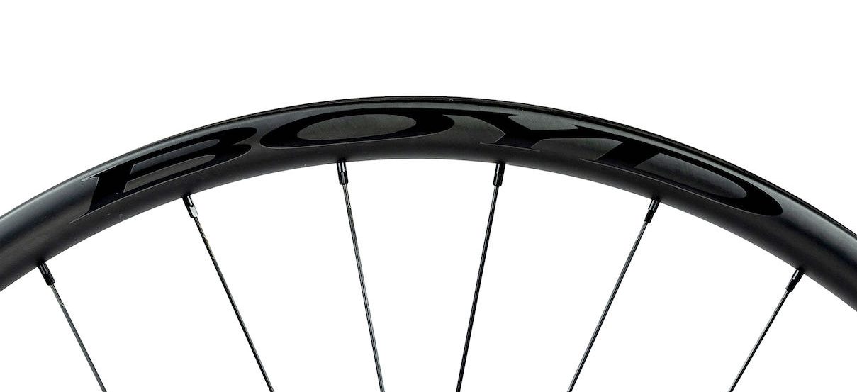 Boyd Jocassee carbon gravel rim from the side