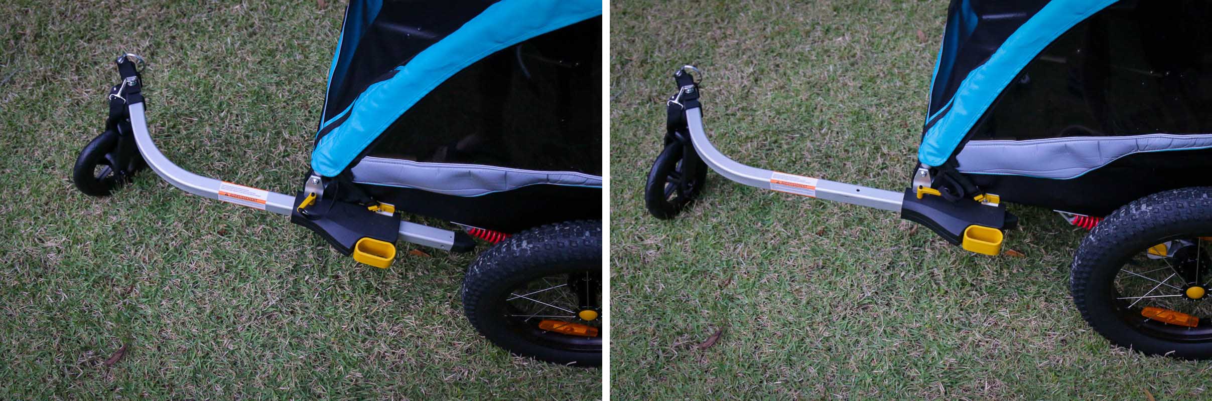 Review Burley D Lite X single seat child bike trailer is fun for