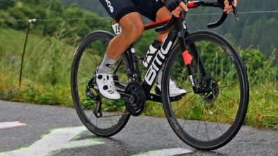 Spotted: Hunt prototype carbon-spoke, 1151g disc brake road wheels at Tour de France