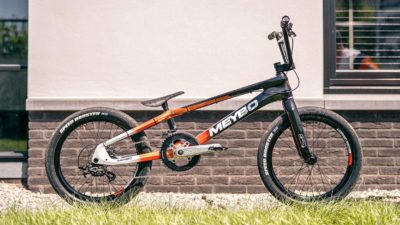 Olympic BMX hopeful Twan van Gendt’s bike adds derailleur to shift gears to BMX Gold?